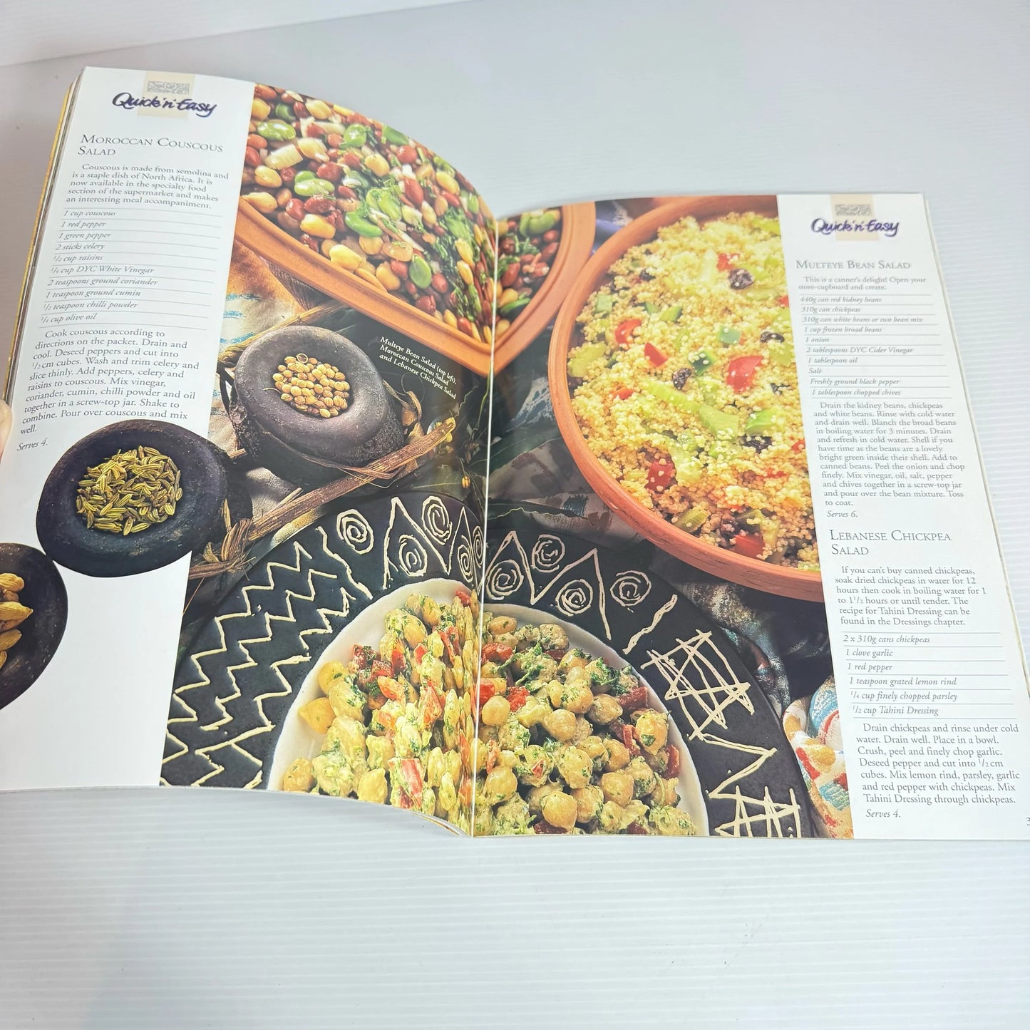 Quick 'n' Easy Cook Book Bundle x 2 : Salads : Dressings & More, & Chicken : Starters, Stir Fries, Roasts & More (2265)