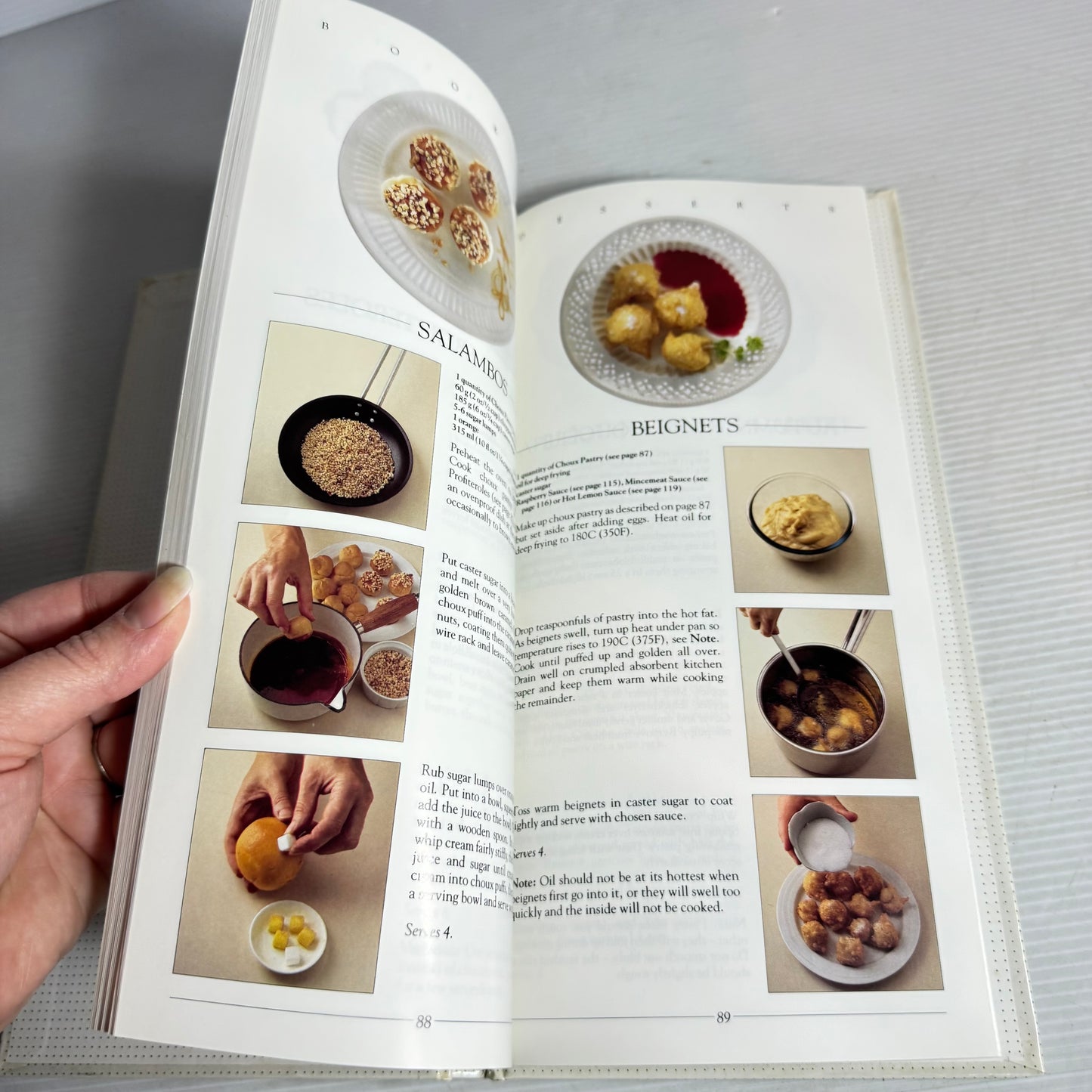 Chocolate Dessert Cookbook Bundle x 4 : Easy Chocolate, The Book of Desserts - Sally Taylor, The Book of Chocolates & Petits Fours - Beverley Sutherland Smith, Chocolate Creations - Nestle(3045)