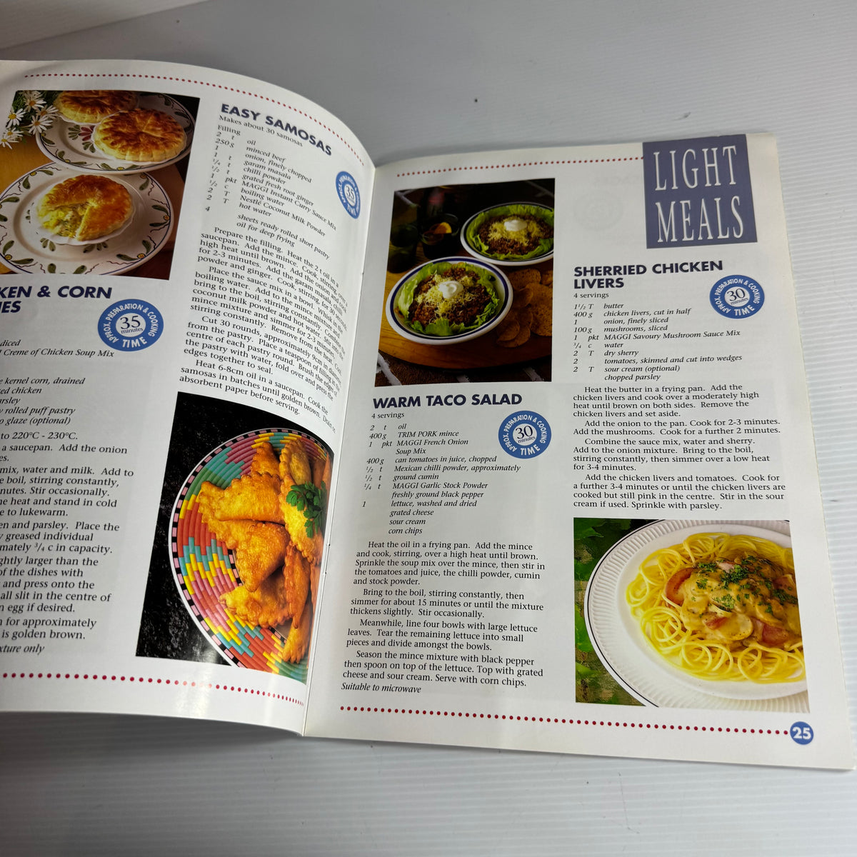 Meals In Minutes Cookbook Bundle x 4 Books (3251)