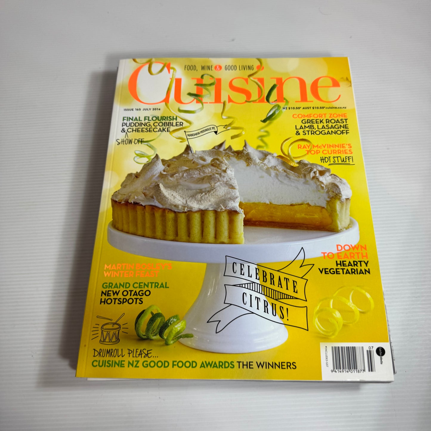 Cuisine Magazine Bundle x 5 : 2014 Issues 162, 163, 164, 165, 166 (3341)