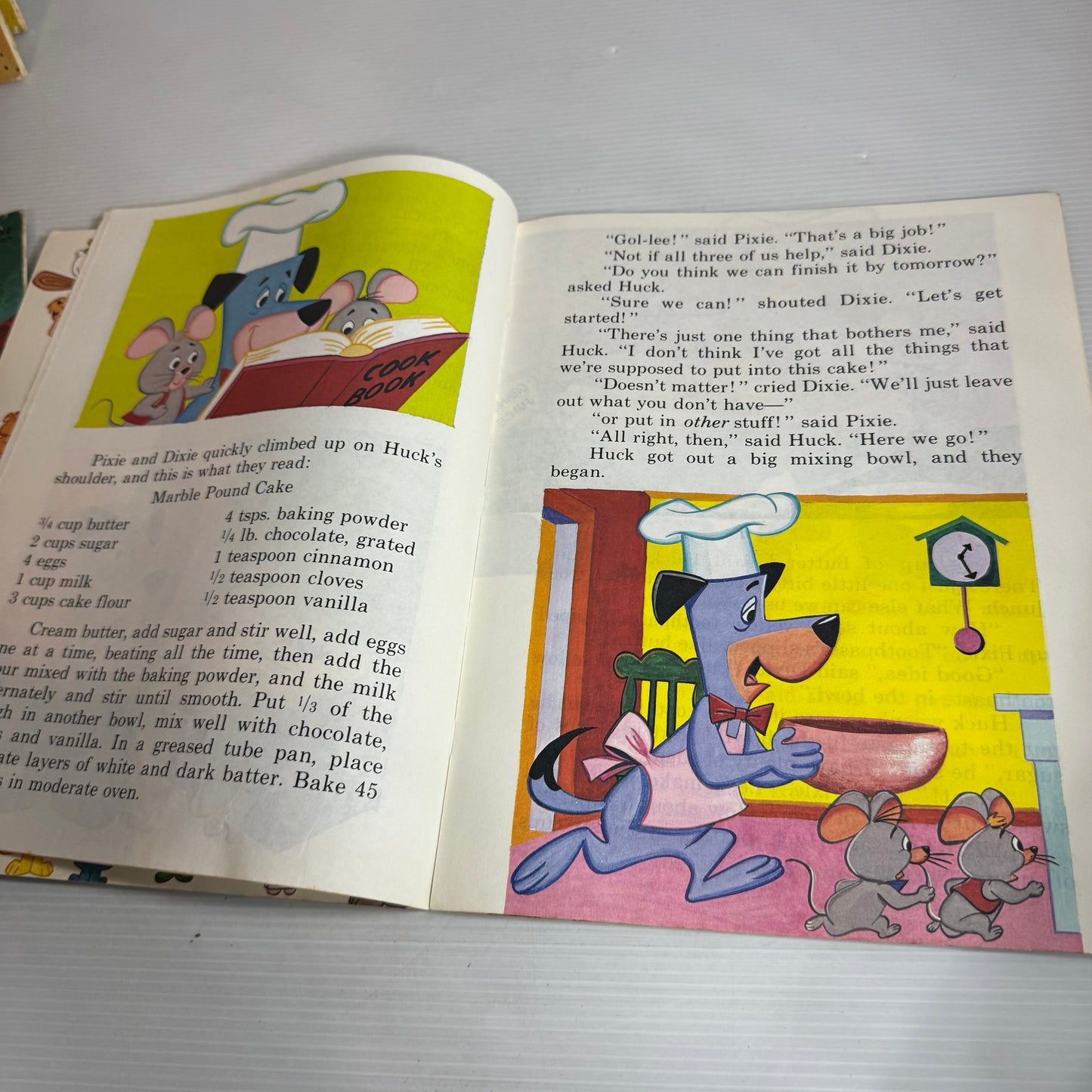 Vintage 1970's Giant Durabooks for Children x 6 Books (2607)