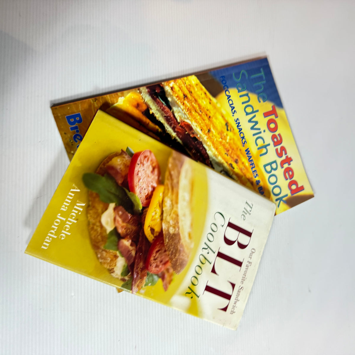 BLT & Toasted Sandwich Cookbook Bundle x 2 : The BLT Cookbook - Michele Anna Jordan & The Toasted Sandwich Book - Brevill(3327)