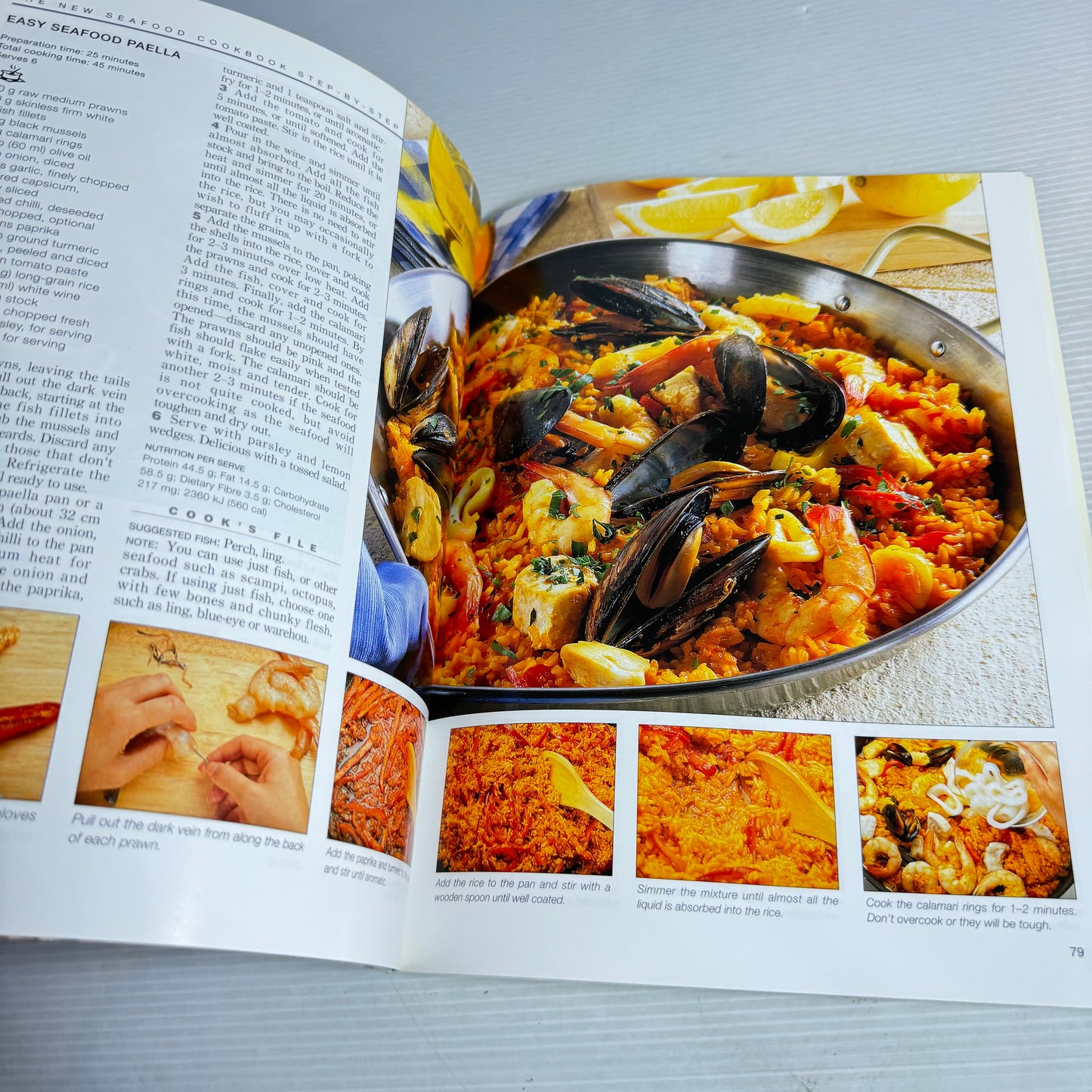 Seafood Cookbook Bundle x 3 : The New Seafood Cookbook - Family Circle Step-by-Step, The Essential Seafood Cookbook - The Australian Women's Weekly, The Complete Fish & Seafood Cookbook - Woman's Day(3047)
