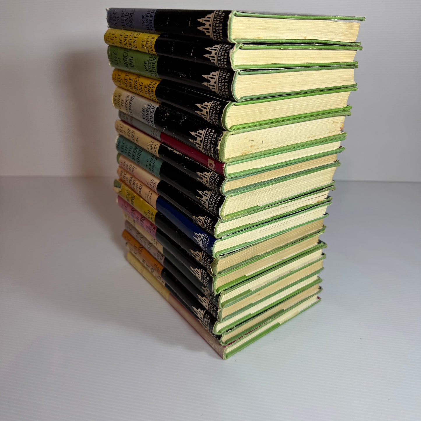 The A.B.C. Gardening Series Book Bundle x 17 - W. E. Shewell-Cooper (Vintage 1949 - 1961) (3060)