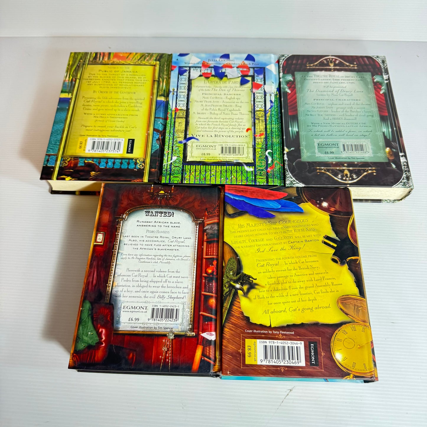 Julia Golding Historical Adventure Book Bundle x 5 Books (3187)
