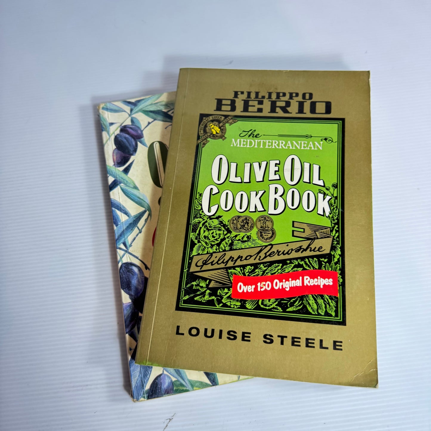 Olive Oil Book Bundle x 2 : The Mediterranean Olive Oil Book Book - Louise Steel & The Essential Olive Oil Companion - Anne Dolamore (3208)