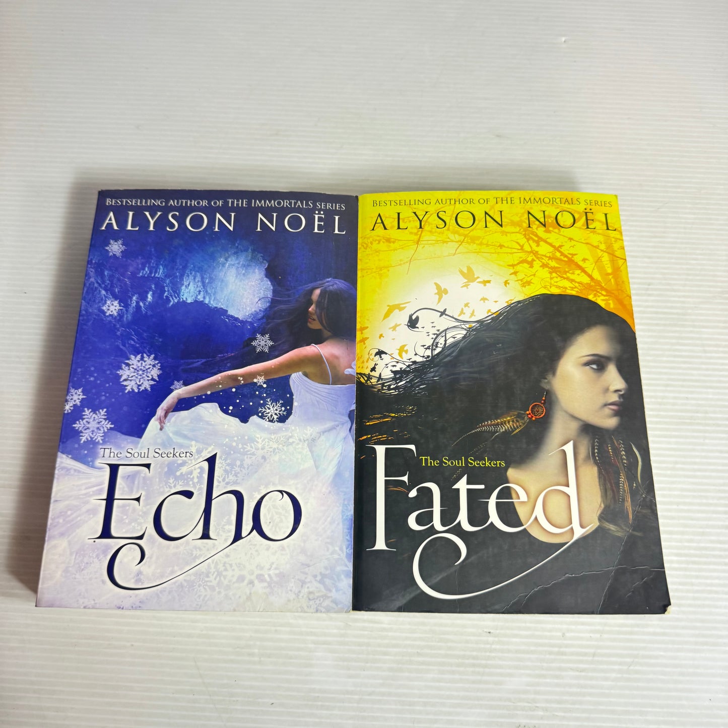 Alyson Noel The Soul Seekers Book Bundle x 2 : Echo & Fated (3001)