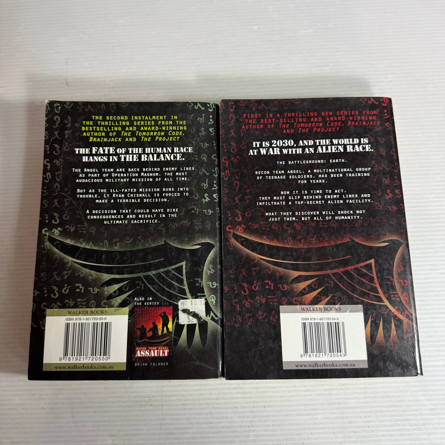 Recon Team Angel Book 1 & 2 - Brain Falkner Book Bundle x 2