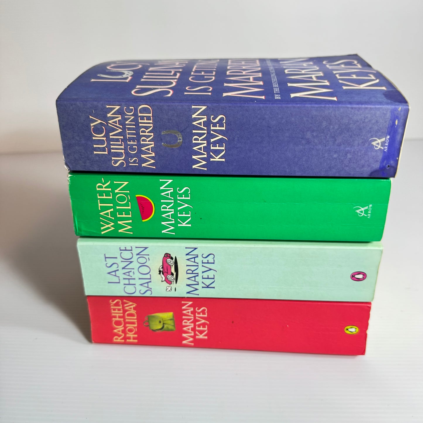 Marian Keyes Book Bundle x 4 : Water-Melon, Lucy Sullivan is Getting Married, Rachel's Holiday, Last Chance Saloon(3036)