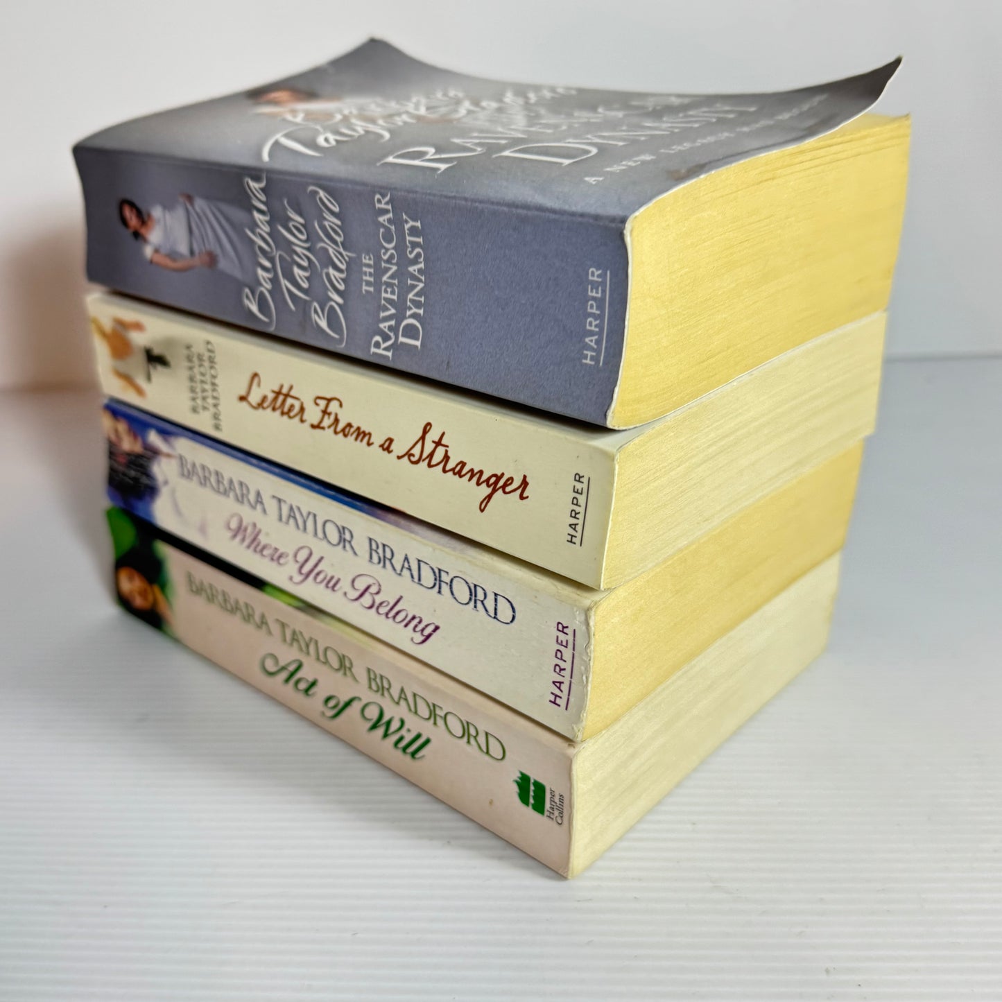 Barbara Taylor Bradford Book Bundle x 4 Books (3129)