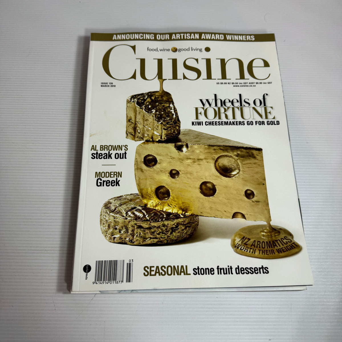 Cuisine Magazine Bundle x 6 : 2010 Issues 138, 139, 140, 141, 142, 143 (3337)