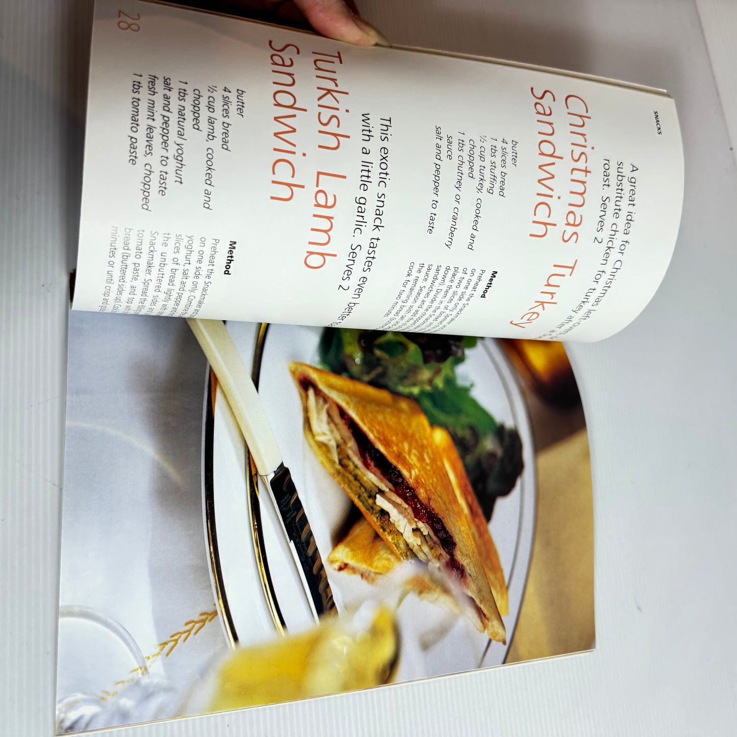 BLT & Toasted Sandwich Cookbook Bundle x 2 : The BLT Cookbook - Michele Anna Jordan & The Toasted Sandwich Book - Brevill(3327)