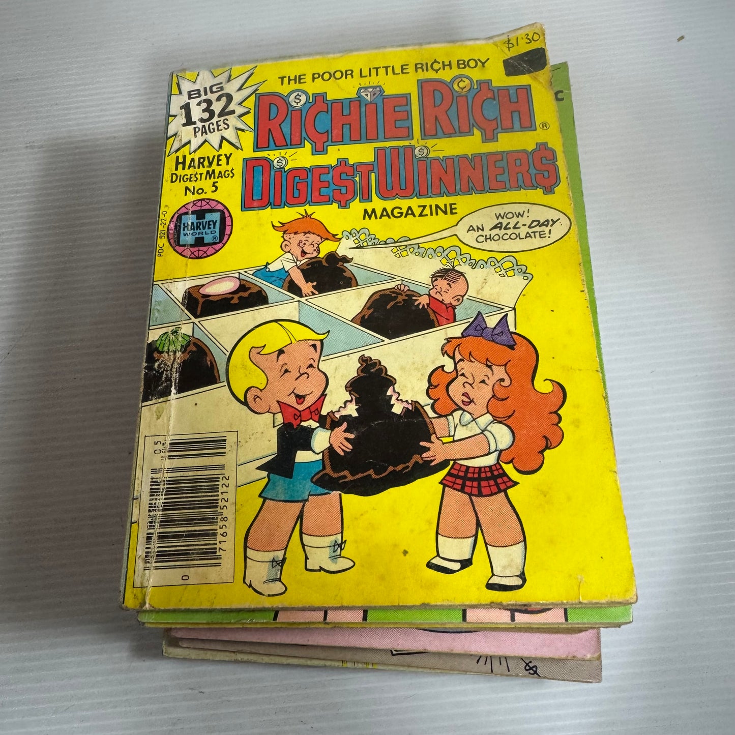 Vintage 1970's Richie Rich Comic Book Collection - 16 Books (2590)