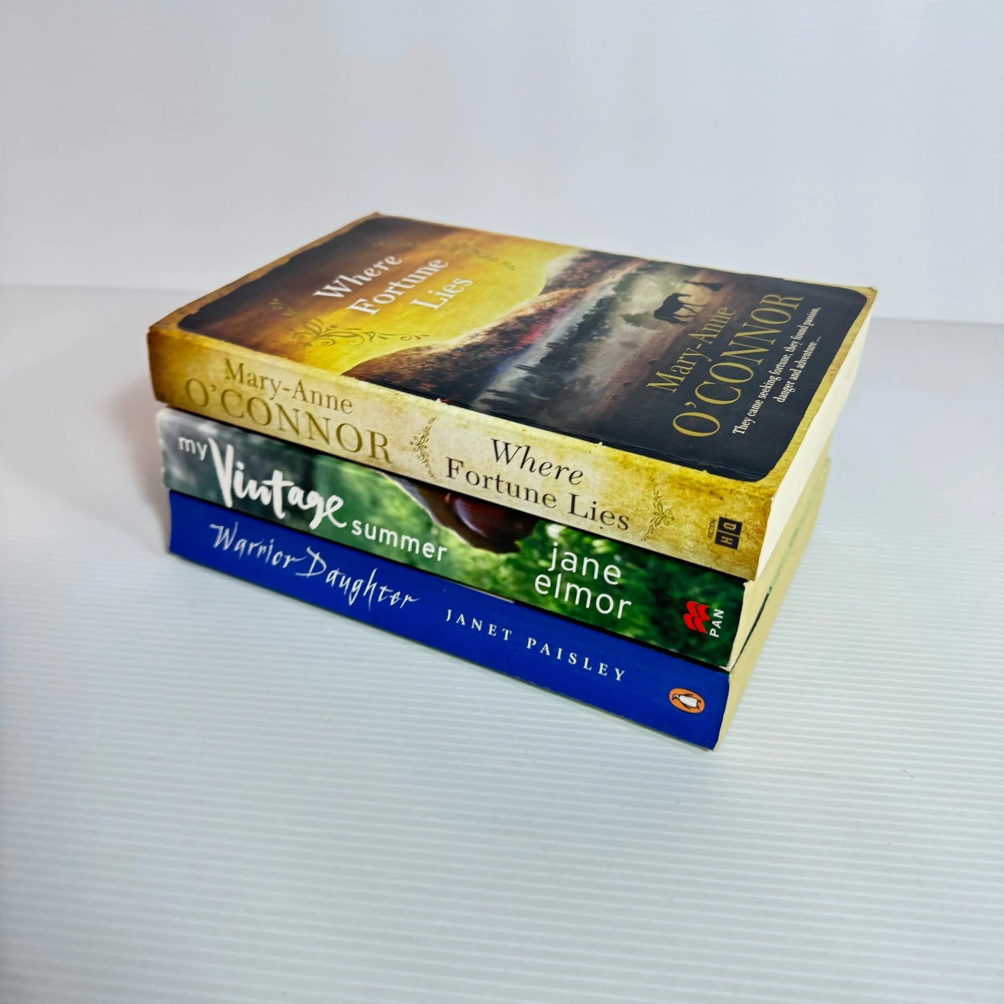 Fiction Book Bundle x 3 Books : Various Authors (2144)