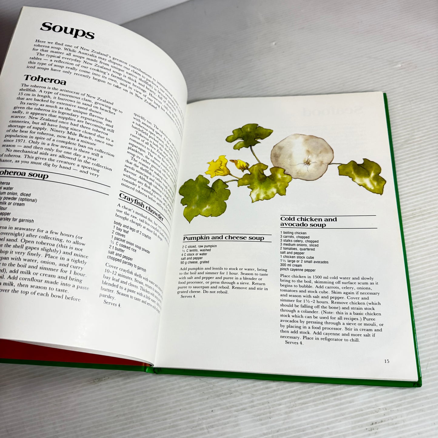 New Zealand Cookbook Bundle x 2 : A Cook's Calendar - Maree Connolly & New Zealand Food and How to Cook It - David Burton(2922)