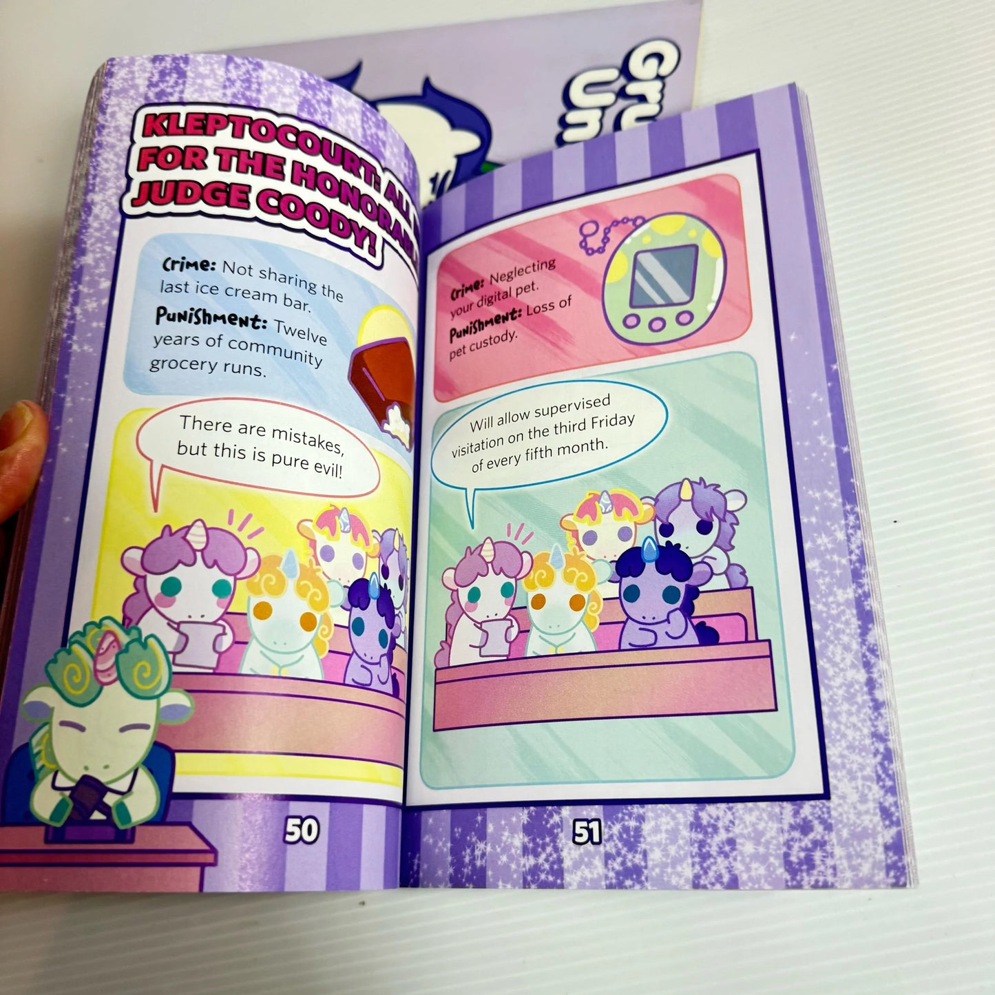 Unicorn Book Bundle x 2 Books : Surviving the Sparkle! & Grumpy Unicorn (633)
