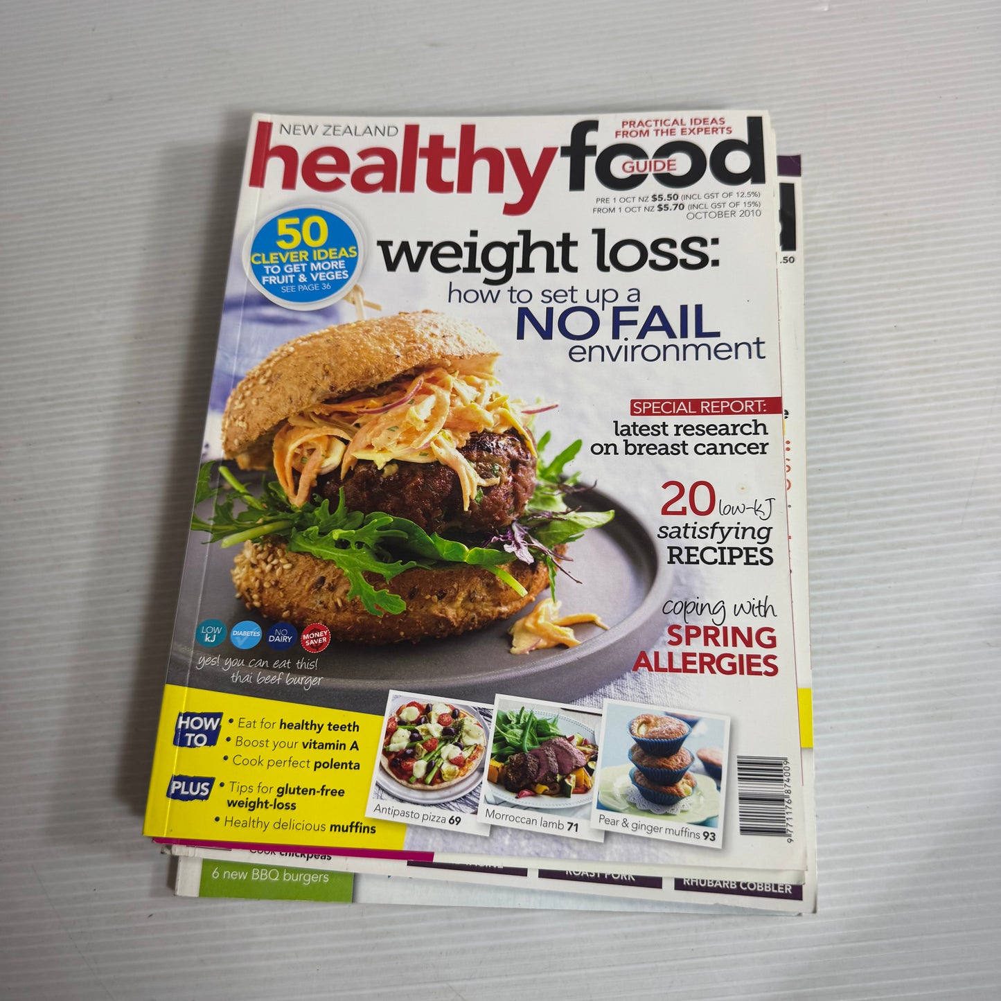 New Zealand Healthy Food Magazine Bundle x 7 Magazines (2822)