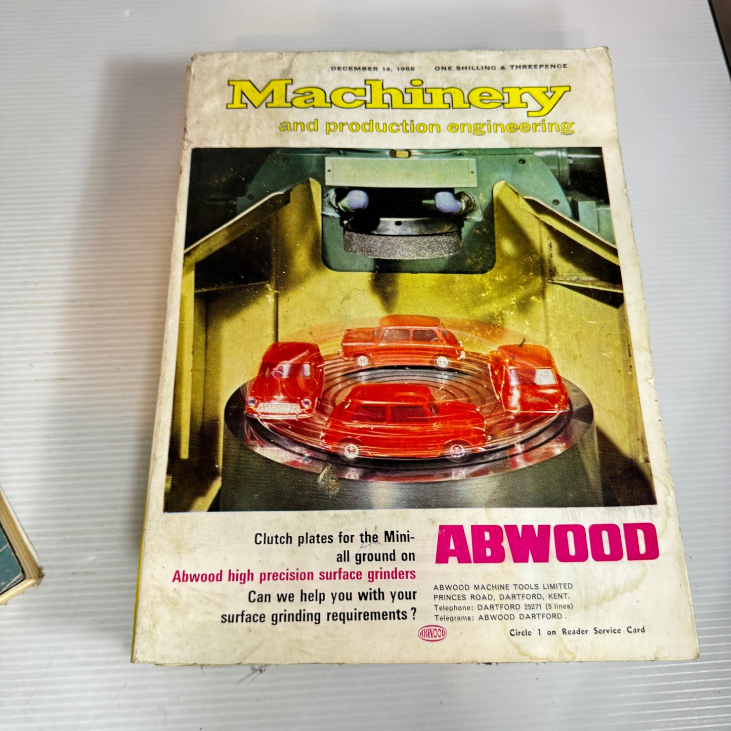Machinery and Production Engineering Magazine Book Bundle x 7 (Vintage)(2545)