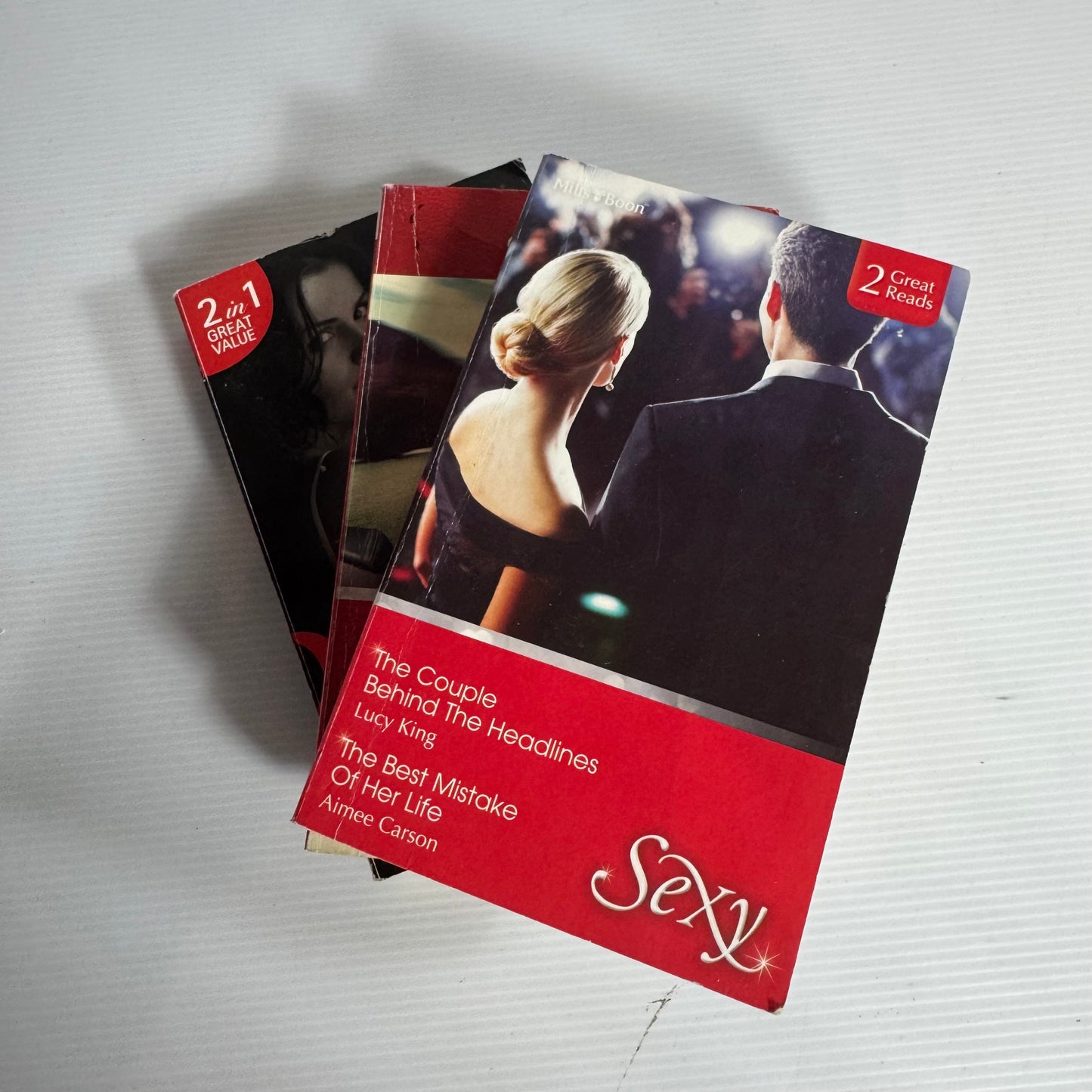 Mills & Boon Sexy and Blaze Book Bundle x 3 Books 6 Stories (3156)