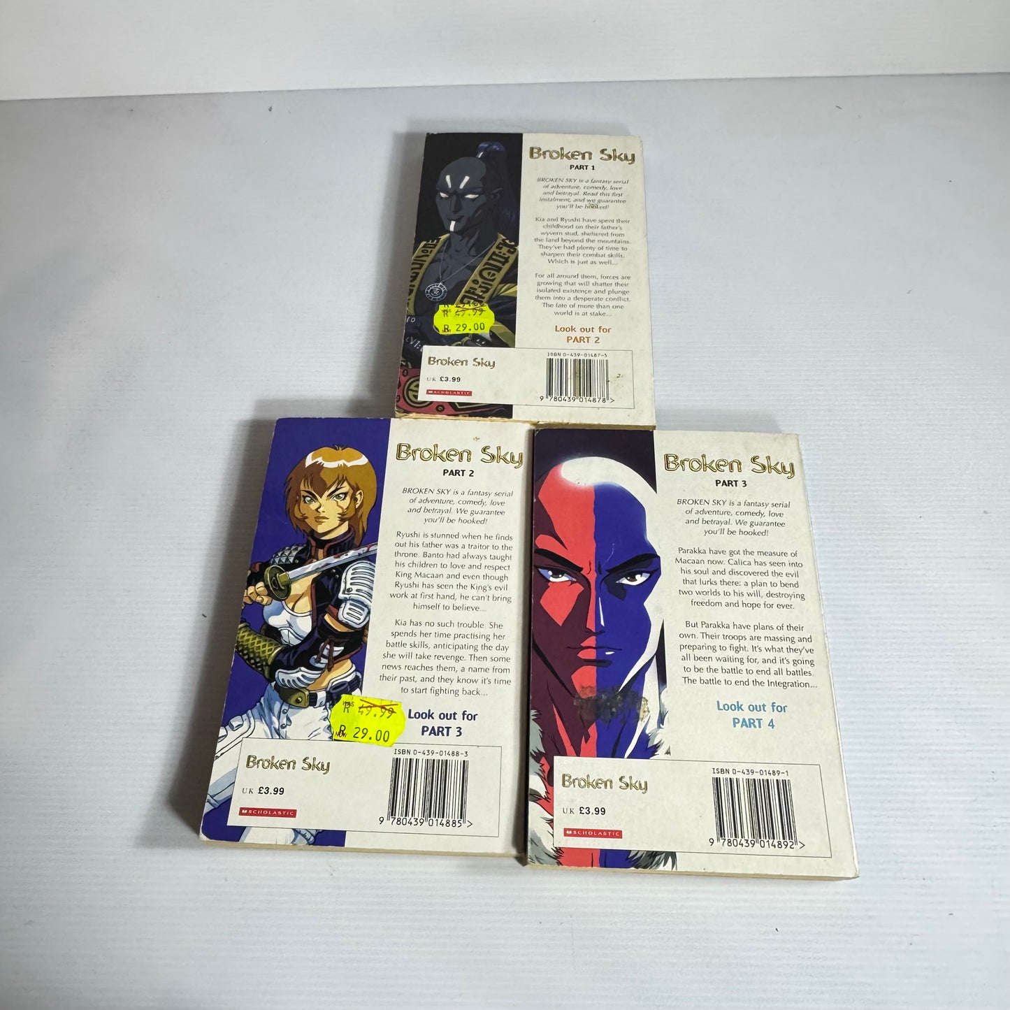 Broken Sky Book Bundle Parts 1, 2 & 3 - Chris Wooding (3136)