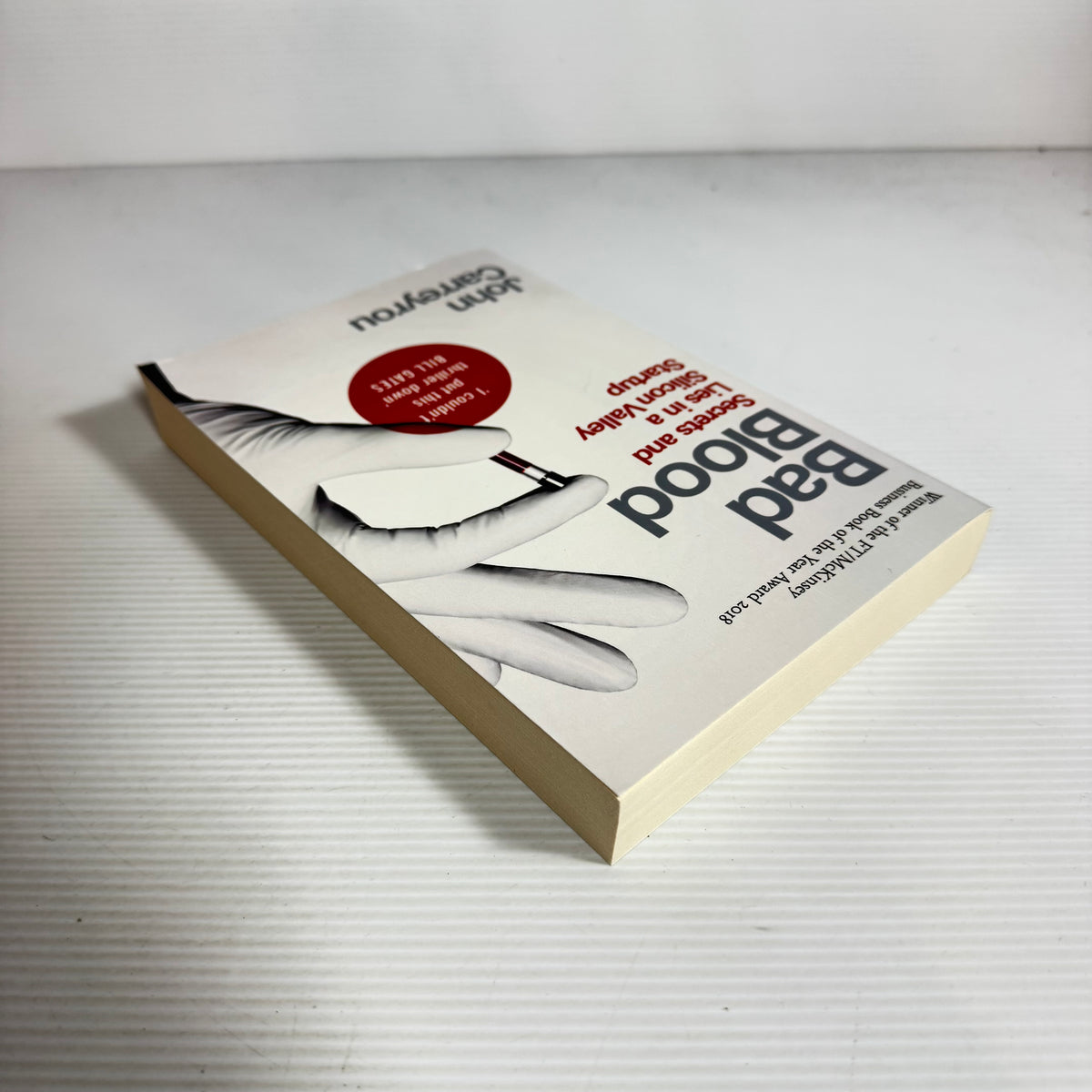 Bad Blood : Secrets and Lies in a Silicon Valley Startup - John Carreyrou (New)
