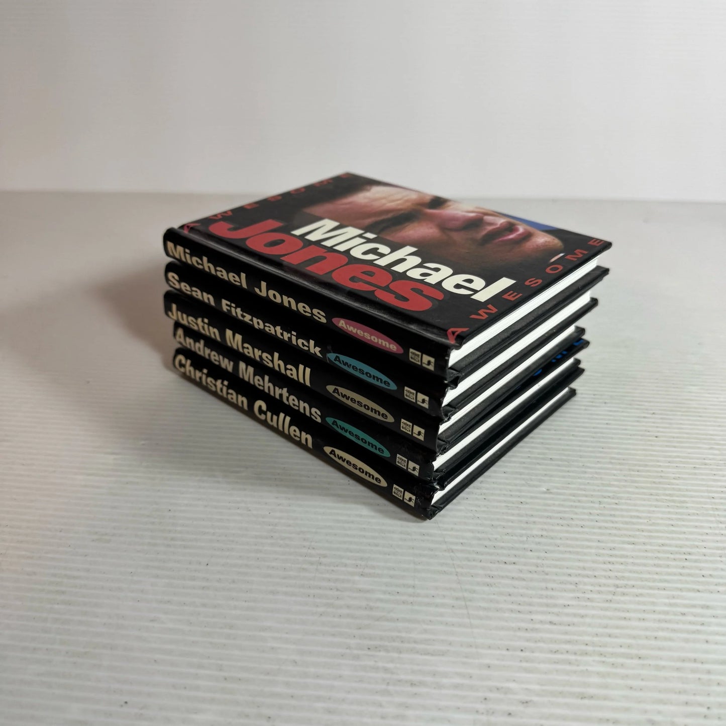 Awesome Rugby Book Bundle x 5 Christian Cullen, Andrew Mehrtens, Justin Marshall, Sean Fitzpatrick, Michael Jones