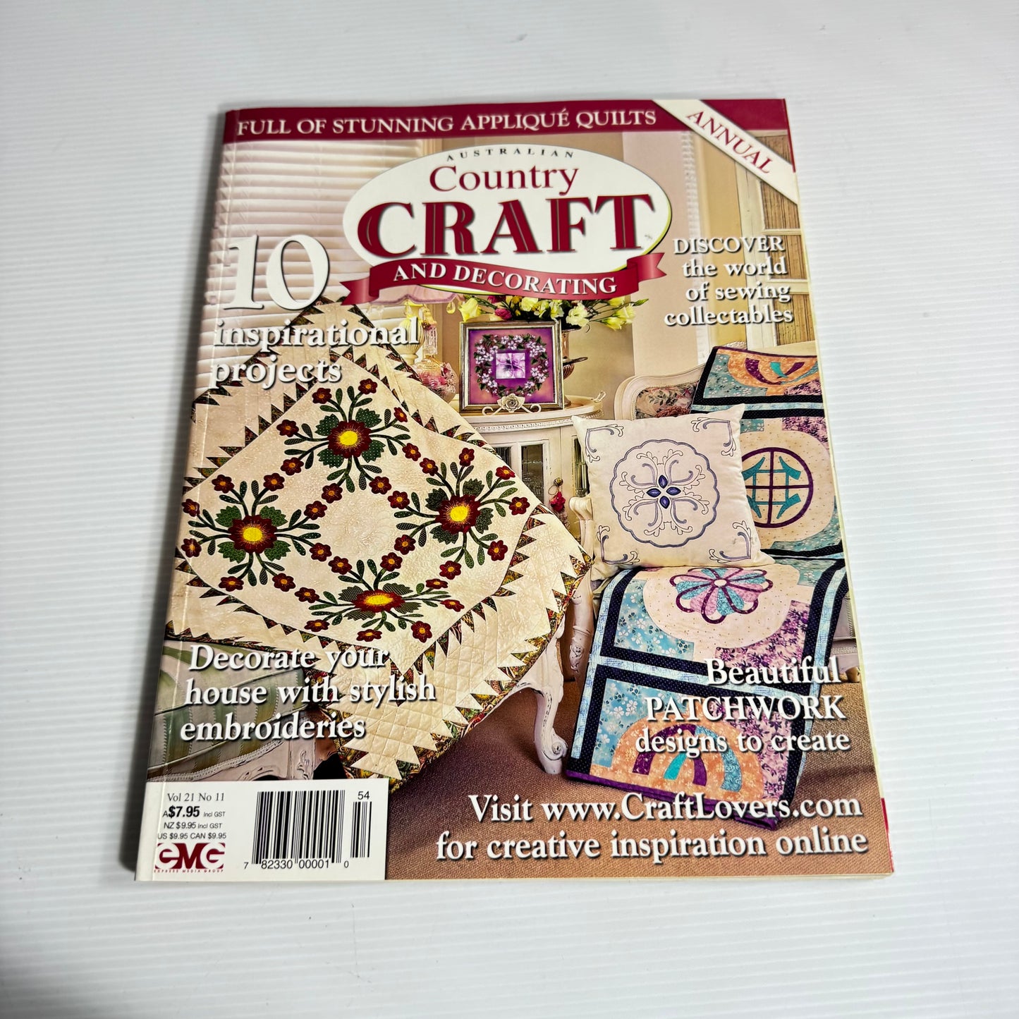 Patchwork & Quilting Magazine Bundle x 5 Magazines (3242)
