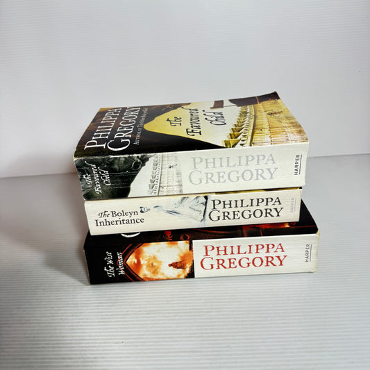 Philippa Gregory Book Bundle x 3 Books : The Boleyn Inheritance, The Favoured Child, The Wise Woman(2505)