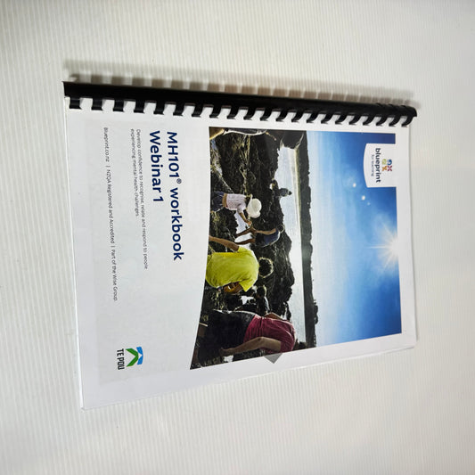 Blueprint for Learning : Mental Health MH101 Workbook & Toolkit (2501)