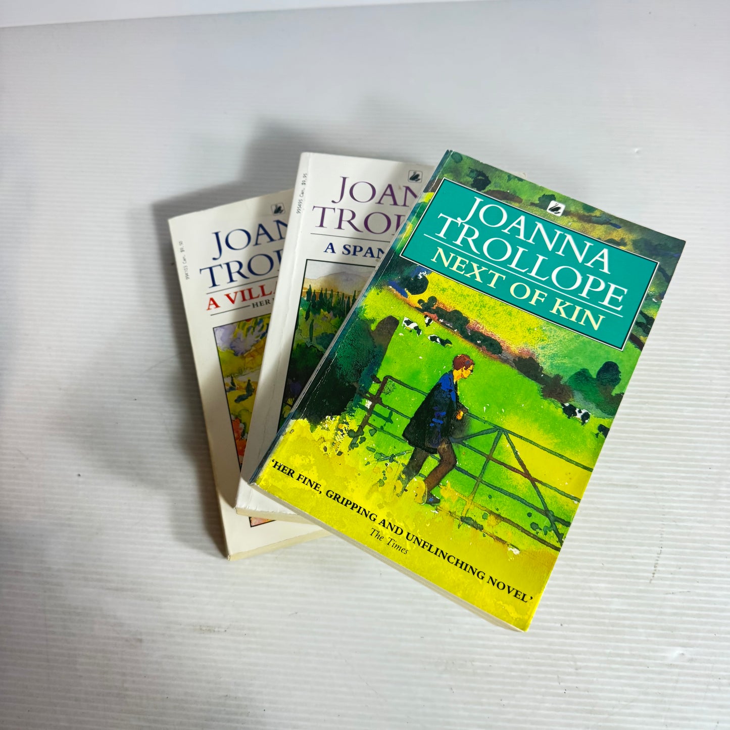 Joanna Trollope Book Bundle x 3 : Next of Kin, A Village Affair, A Spanish Lover (2988)