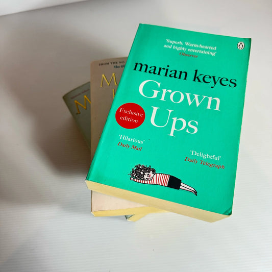 Marian Keyes Book Bundle x 3 Books : Grown Ups, Angles & The Other Side of the Story
