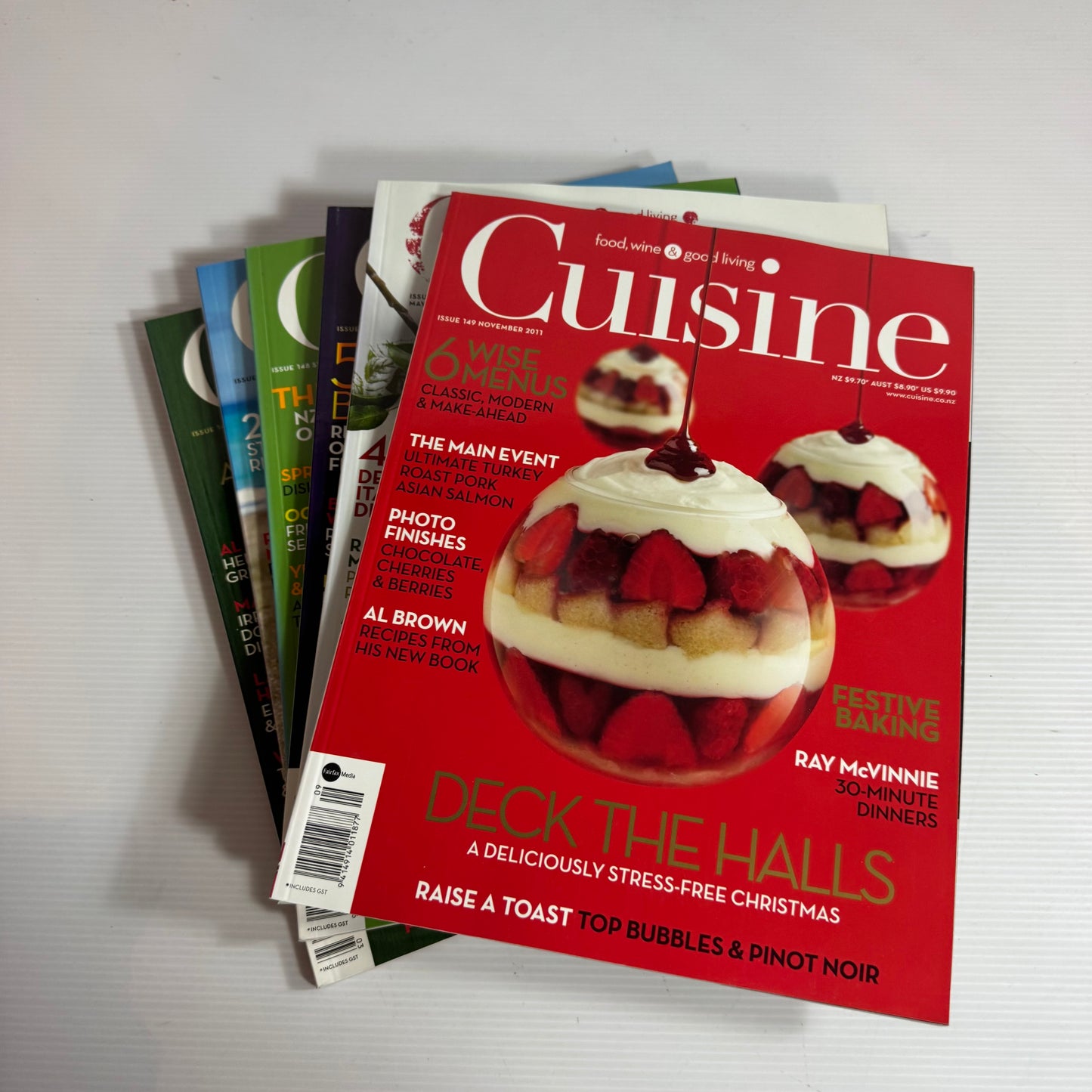 Cuisine Magazine Bundle x 6 : 2011 Issues 149, 148, 147, 146, 145, 144 (3338)