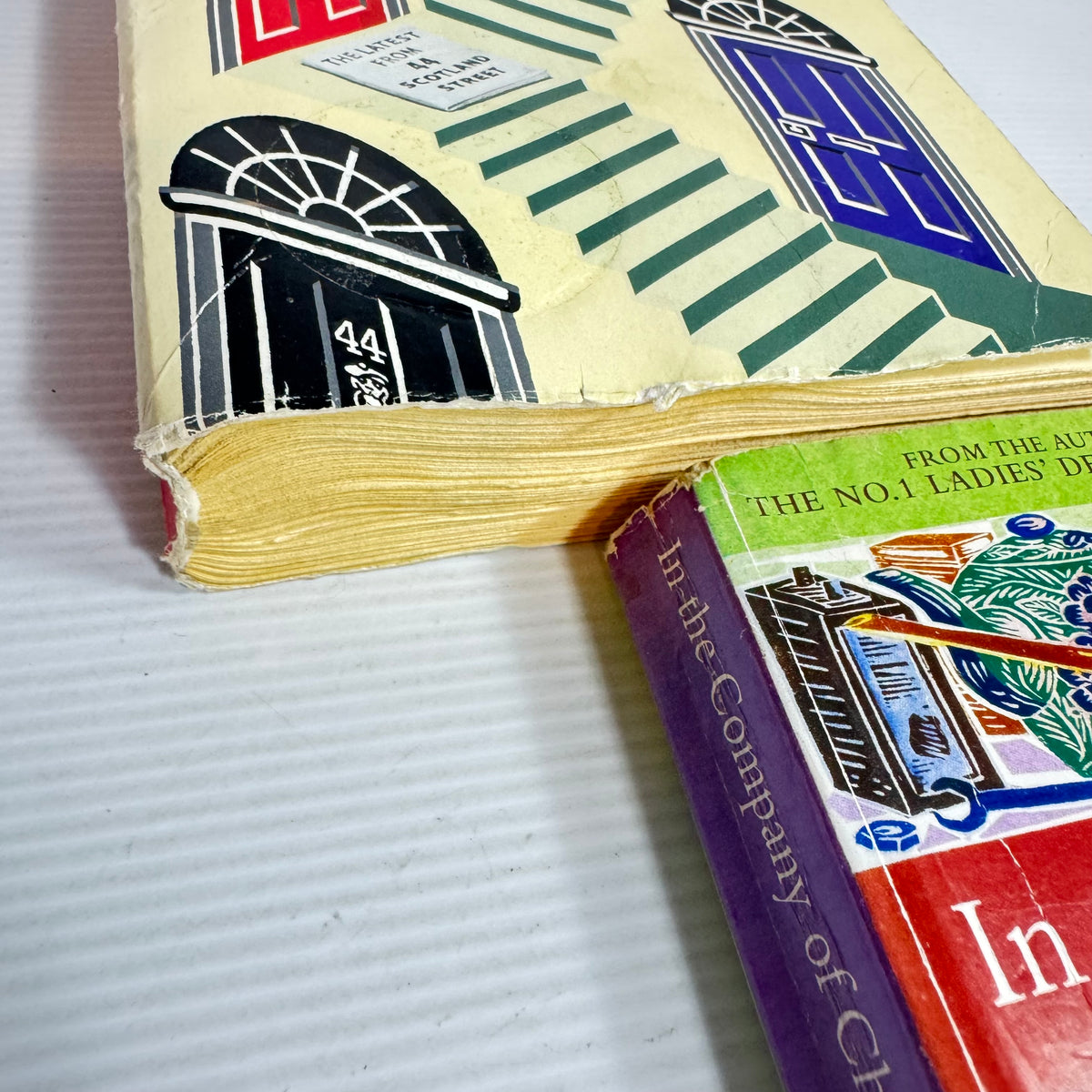 Alexander McCall Smith Book Bundle x 3 : In The Company of Cheerful Ladies, Friends, Lovers, Chocolate, Espresso Tales(3274)