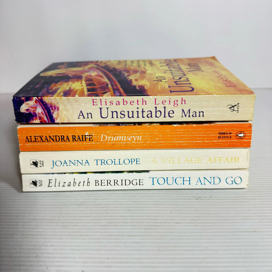 Romance Book Bundle x 4 Books : Mixed Authors (2342)