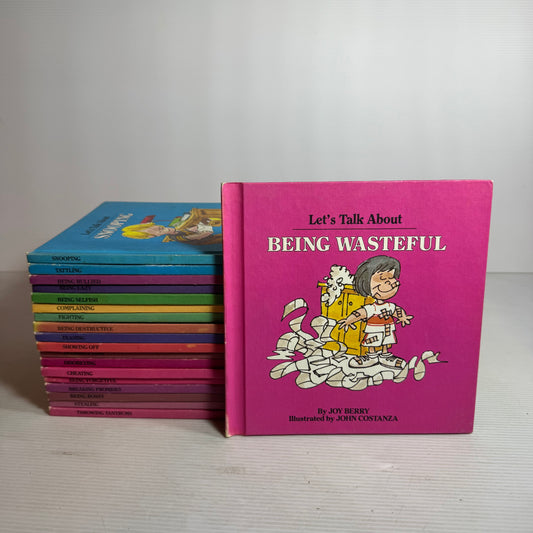 Vintage Let's Talk About Children's Self-Help Series by Joy Berry x 19 Books (Vintage 1982)(2832)