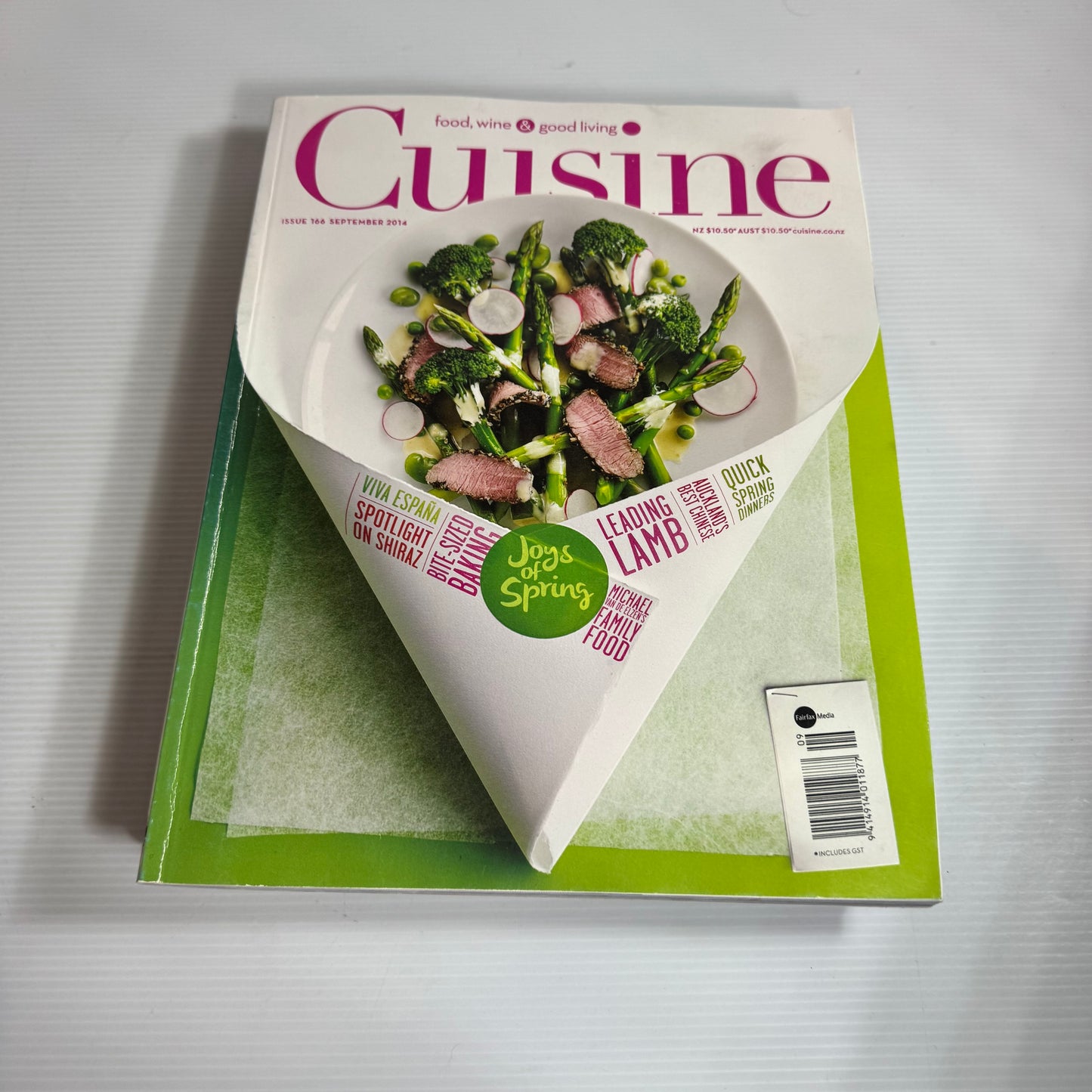 Cuisine Magazine Bundle x 5 : 2014 Issues 162, 163, 164, 165, 166 (3341)