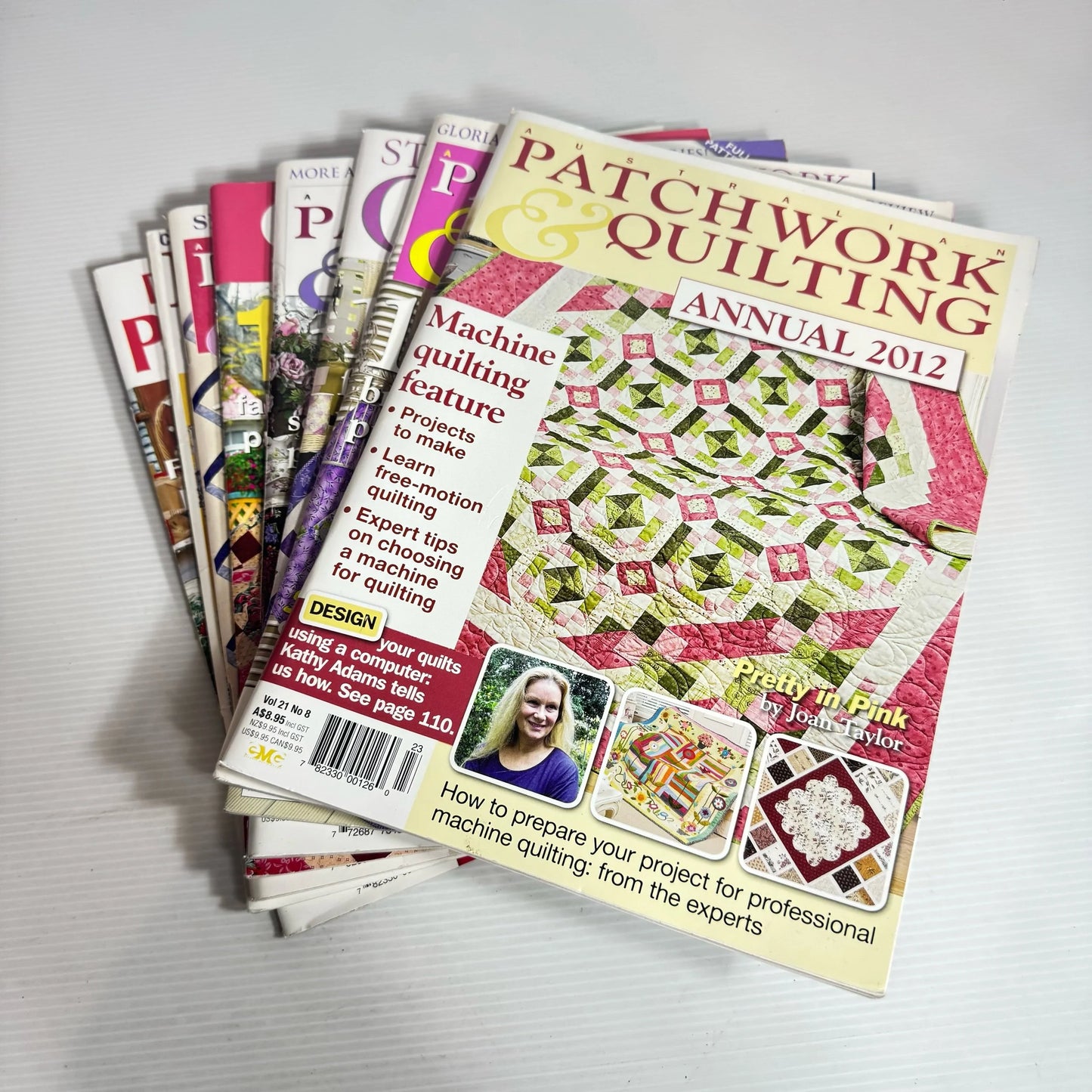 Patchwork Quilting Magazine Bundle x 8 Magazines (2263)