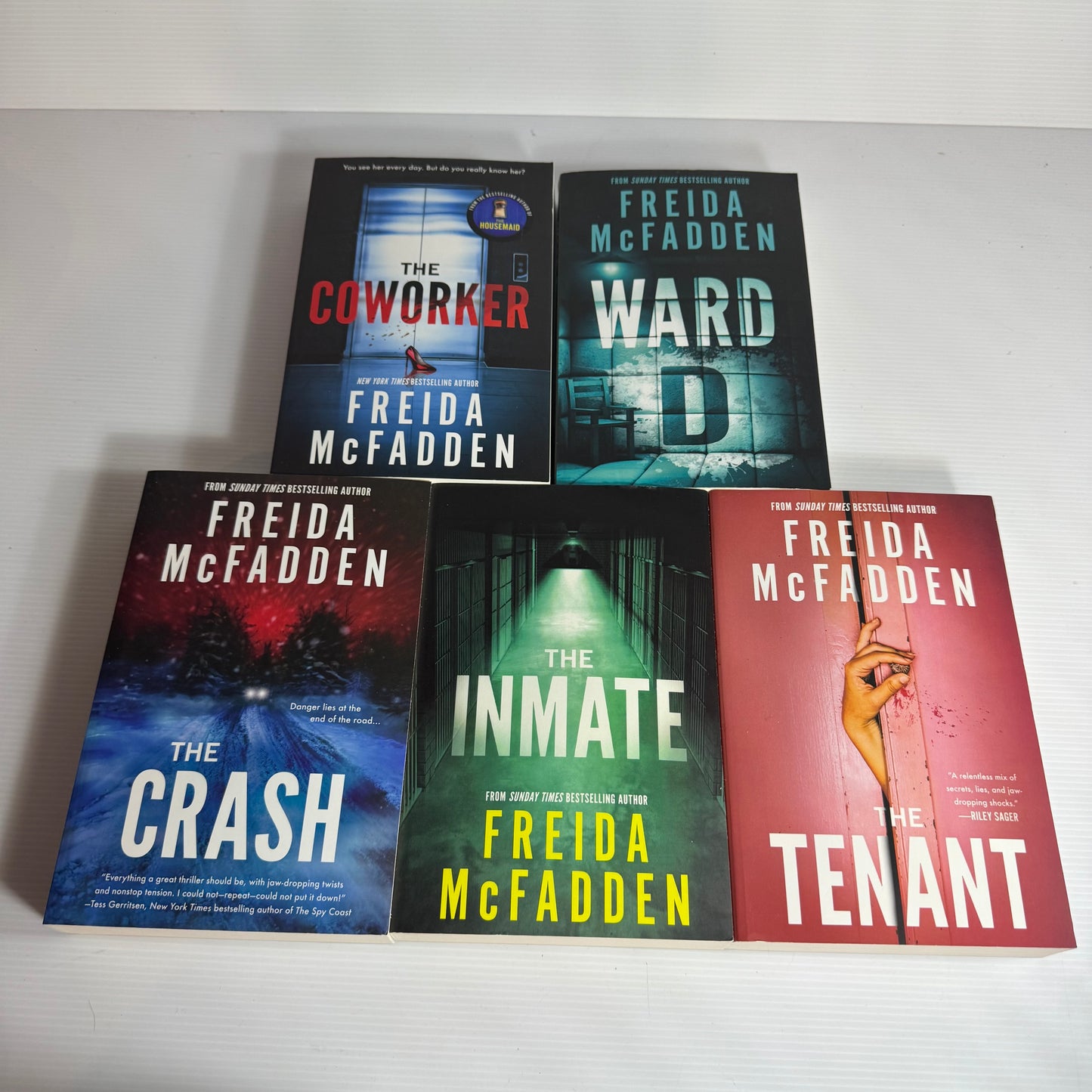 Freida McFadden Thriller Book Bundle x 5 Books (3118)