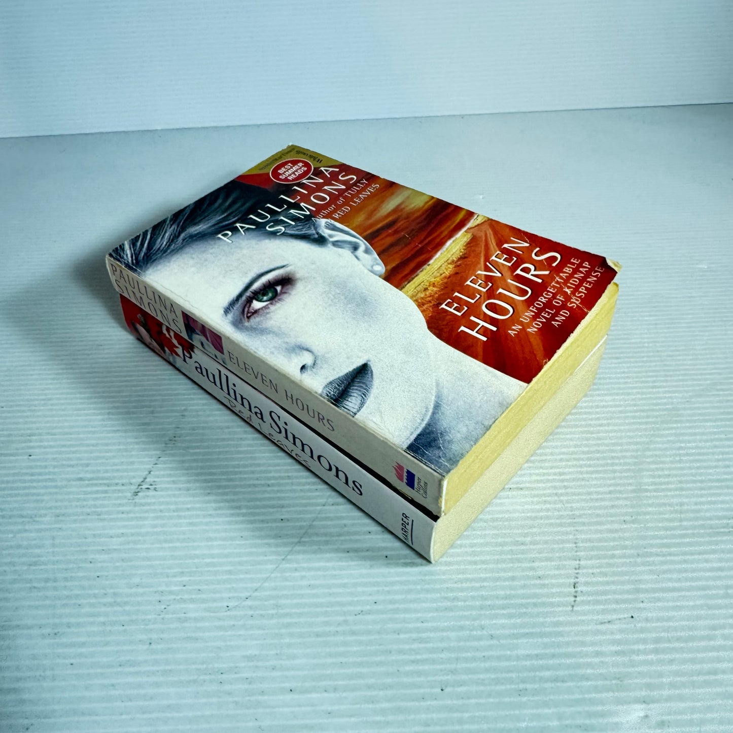Paullina Simons Book Bundle x 2 Books : Eleven Hours & Red Leaves (2878)