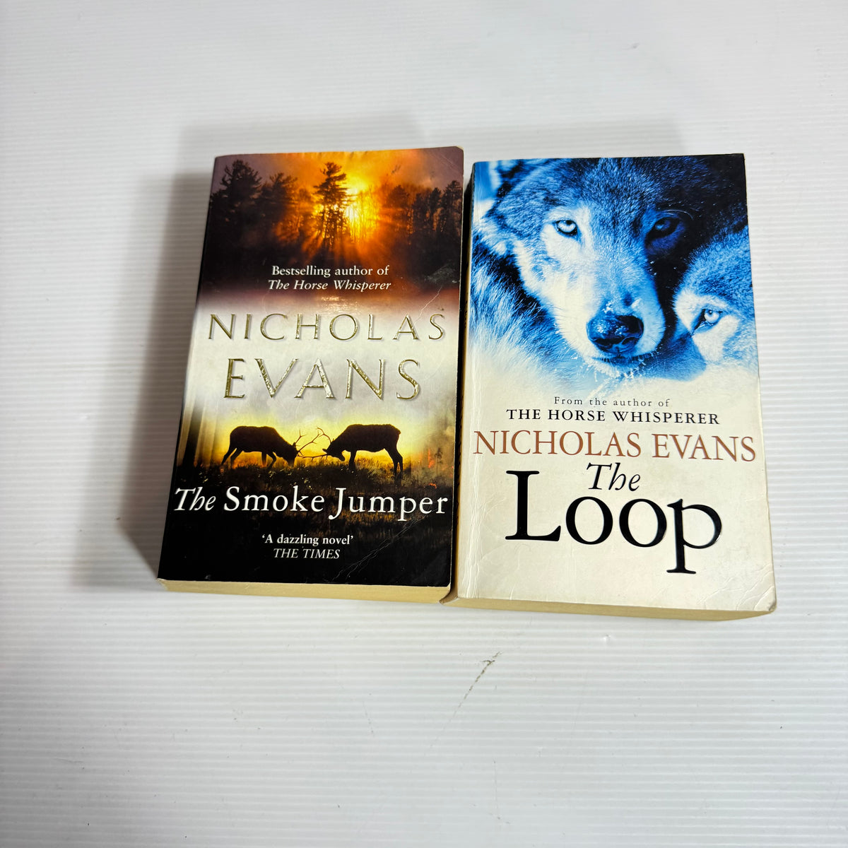 Nicolas Evans Bundle x 2 : The Loop & The Smoke Jumper (3425)