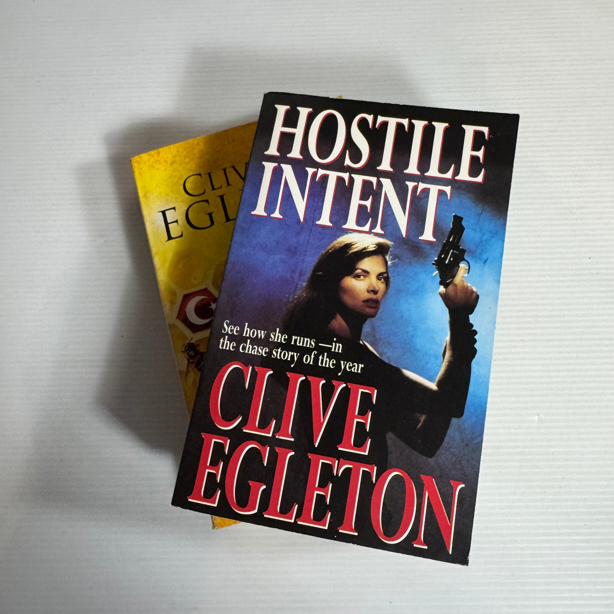 Clive Egleton Bundle x 2 : Hostile Intent & The Honey Trap (3443)