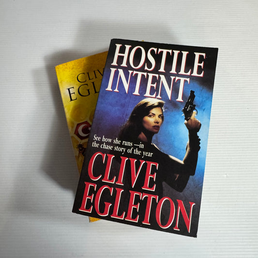 Clive Egleton Bundle x 2 : Hostile Intent & The Honey Trap (3443)
