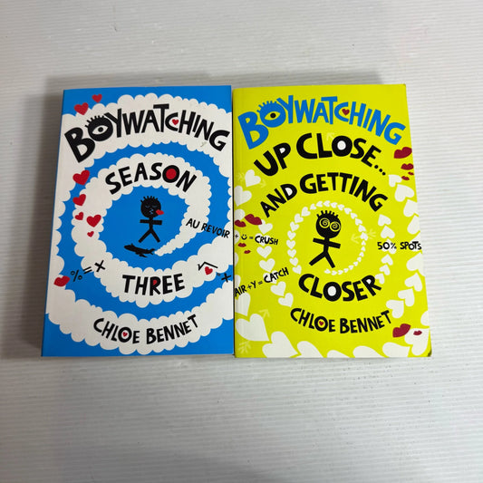 Boywatching Book Bundle x2 - Chloe Bennet