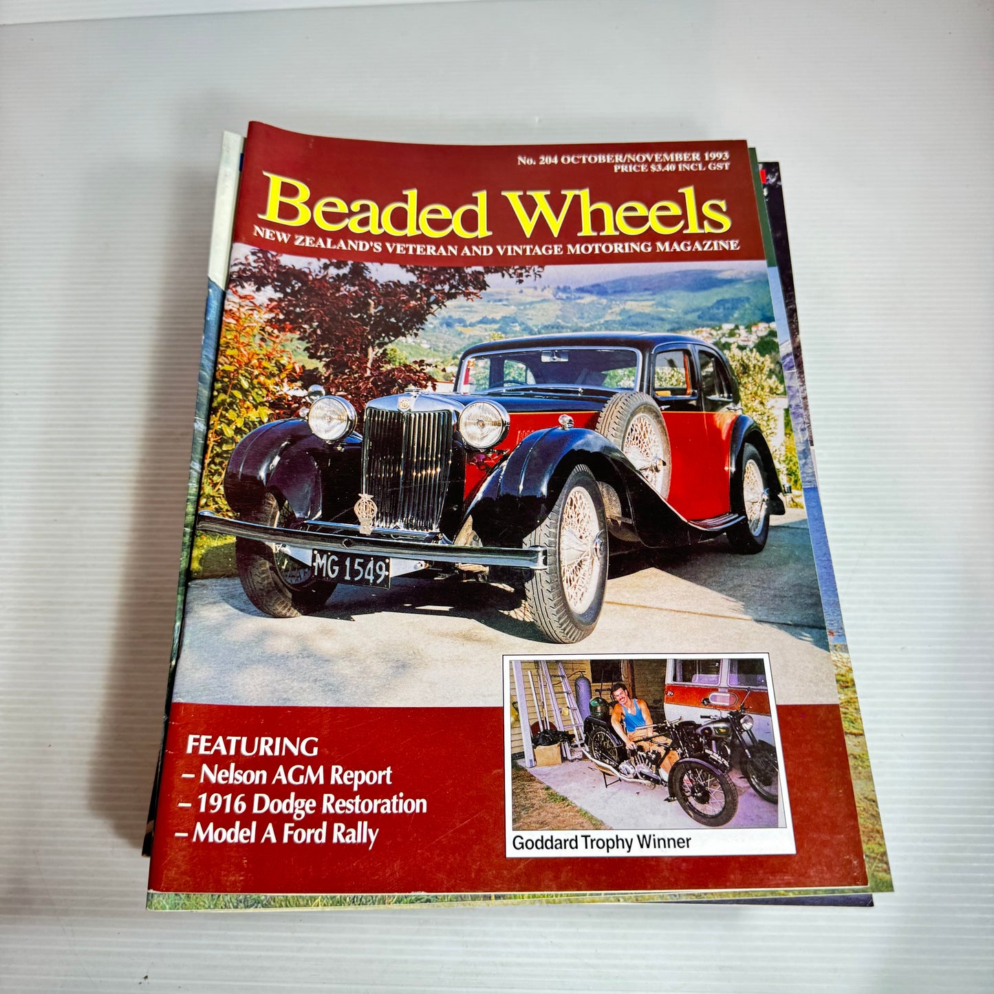 1988-1999 Beaded Wheels Vintage Magazine Bundle x 30 Magazines (2621)
