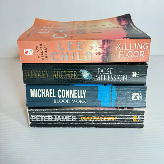 Crime/Mystery Book Bundle x 4 Books : Various Authors (804)