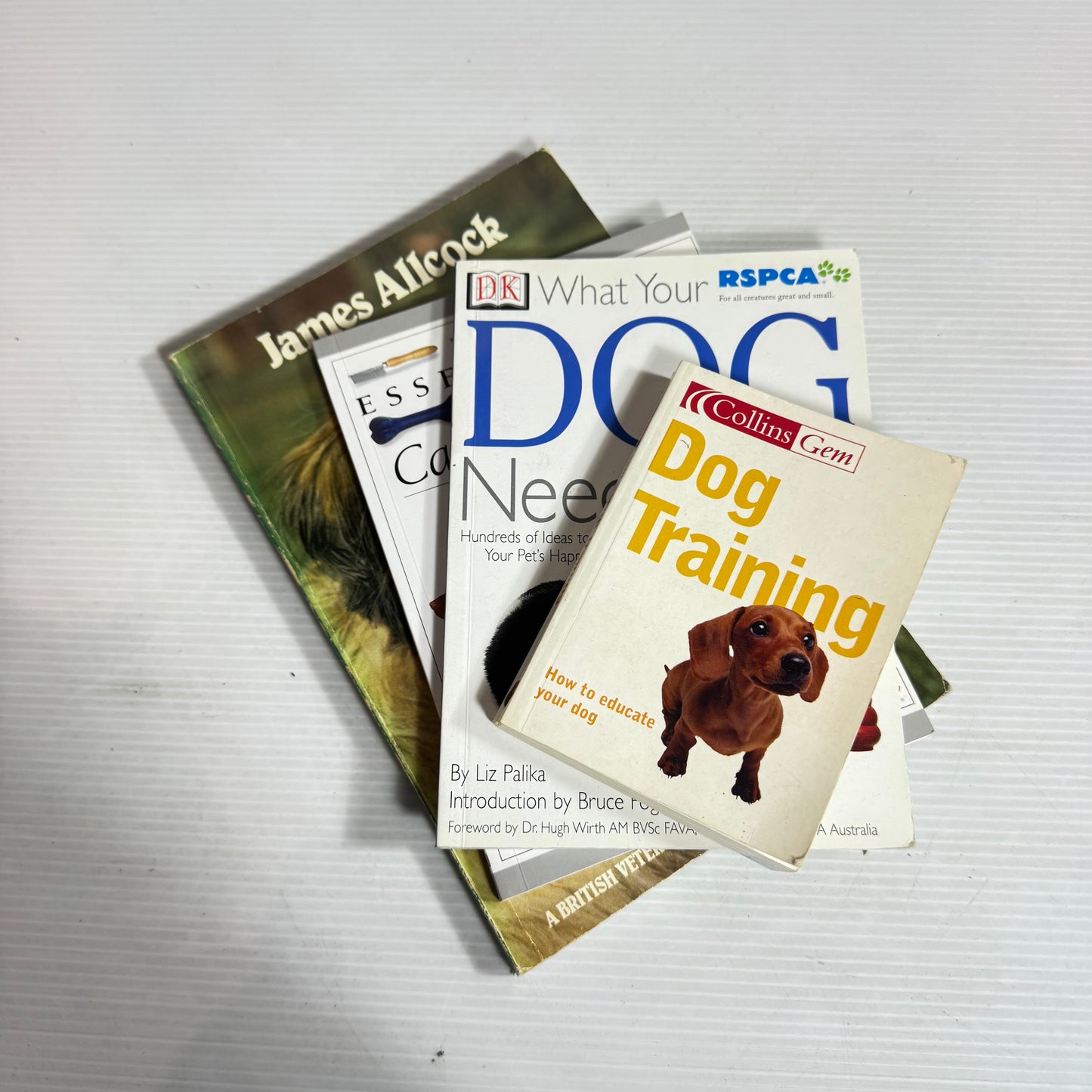 Dog Care & Training Book Bundle x 4 Books (2586)