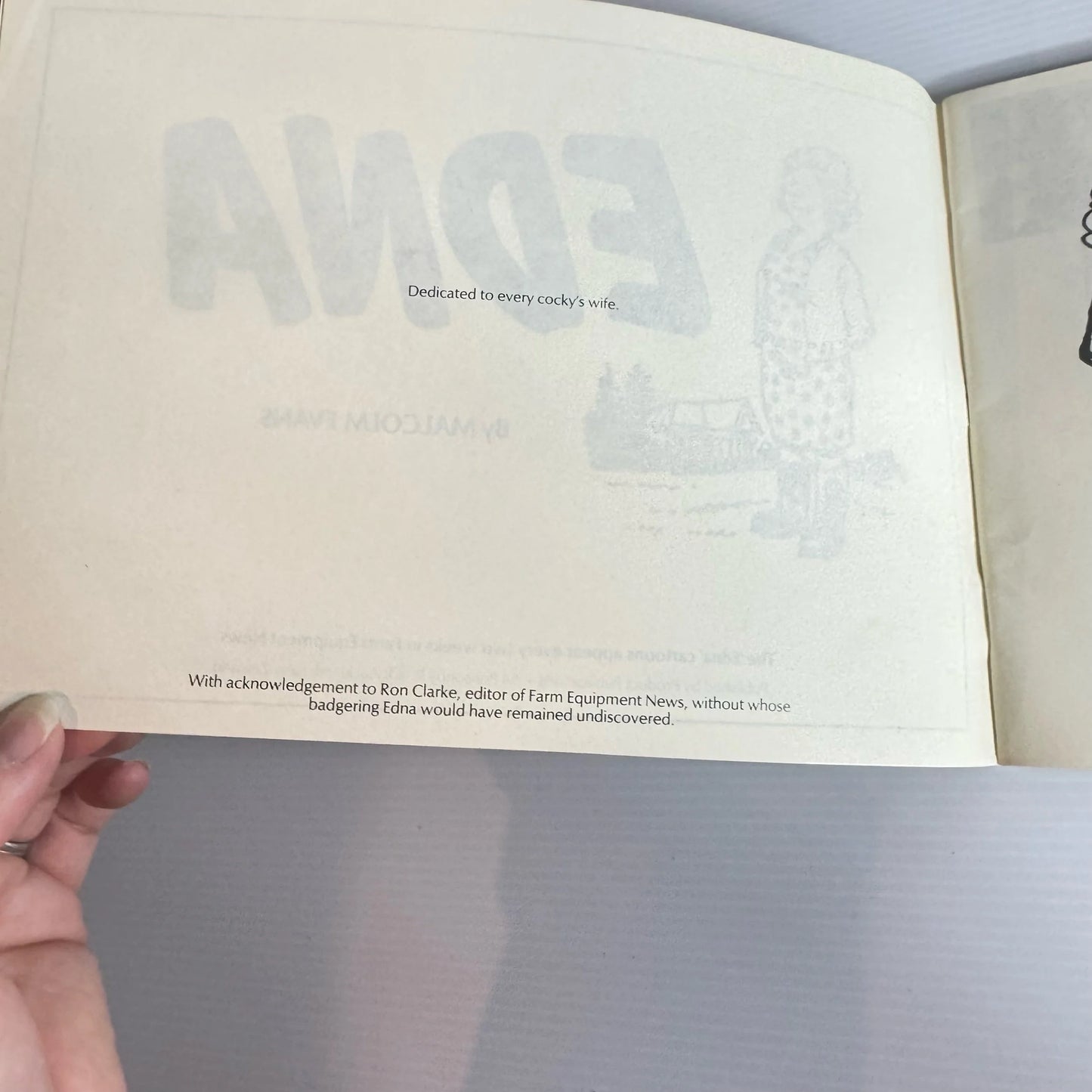 Edna by Malcom Evans (Vintage 1970's)