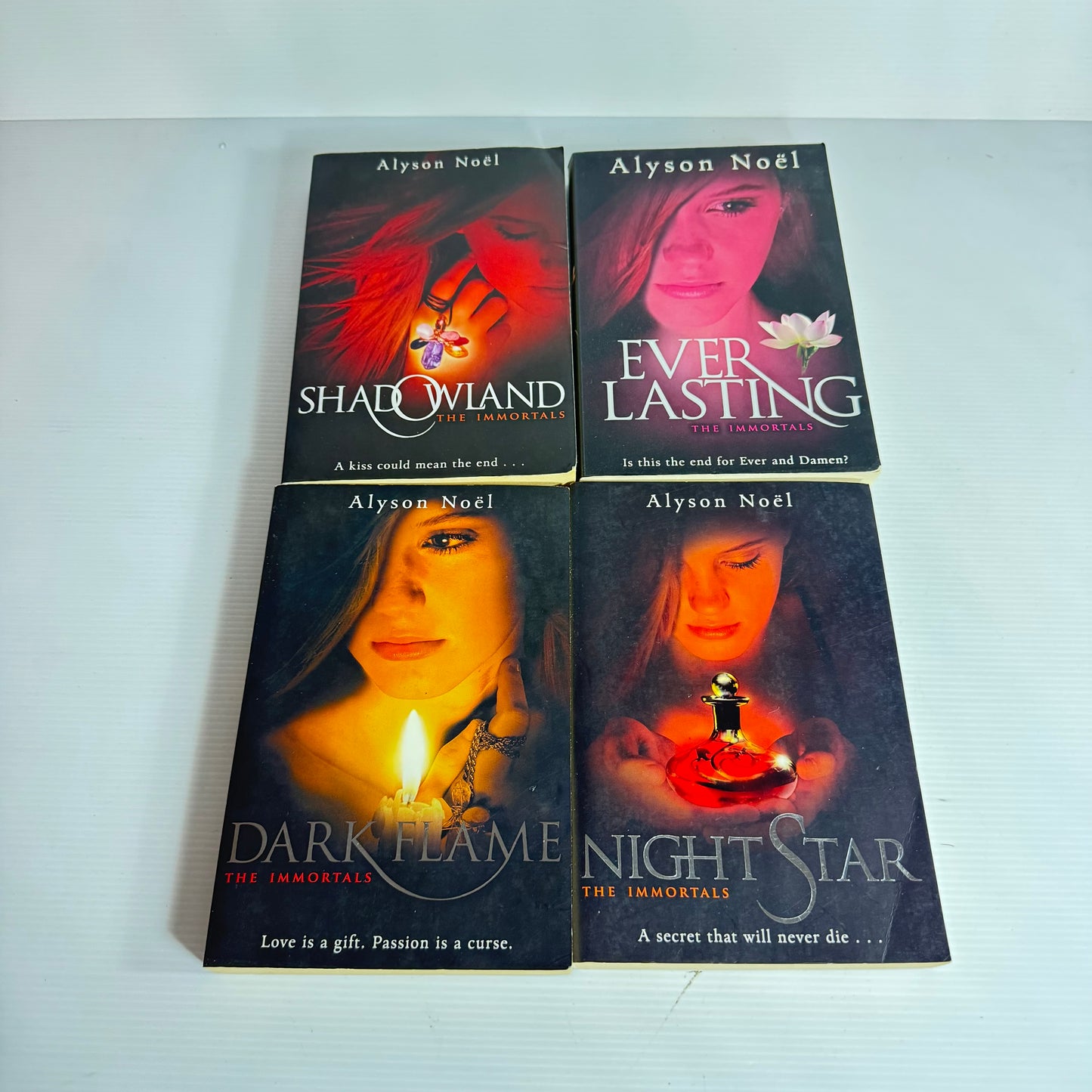 Alyson Noel The Immortals Series Book Bundle x 4 Books (3192)