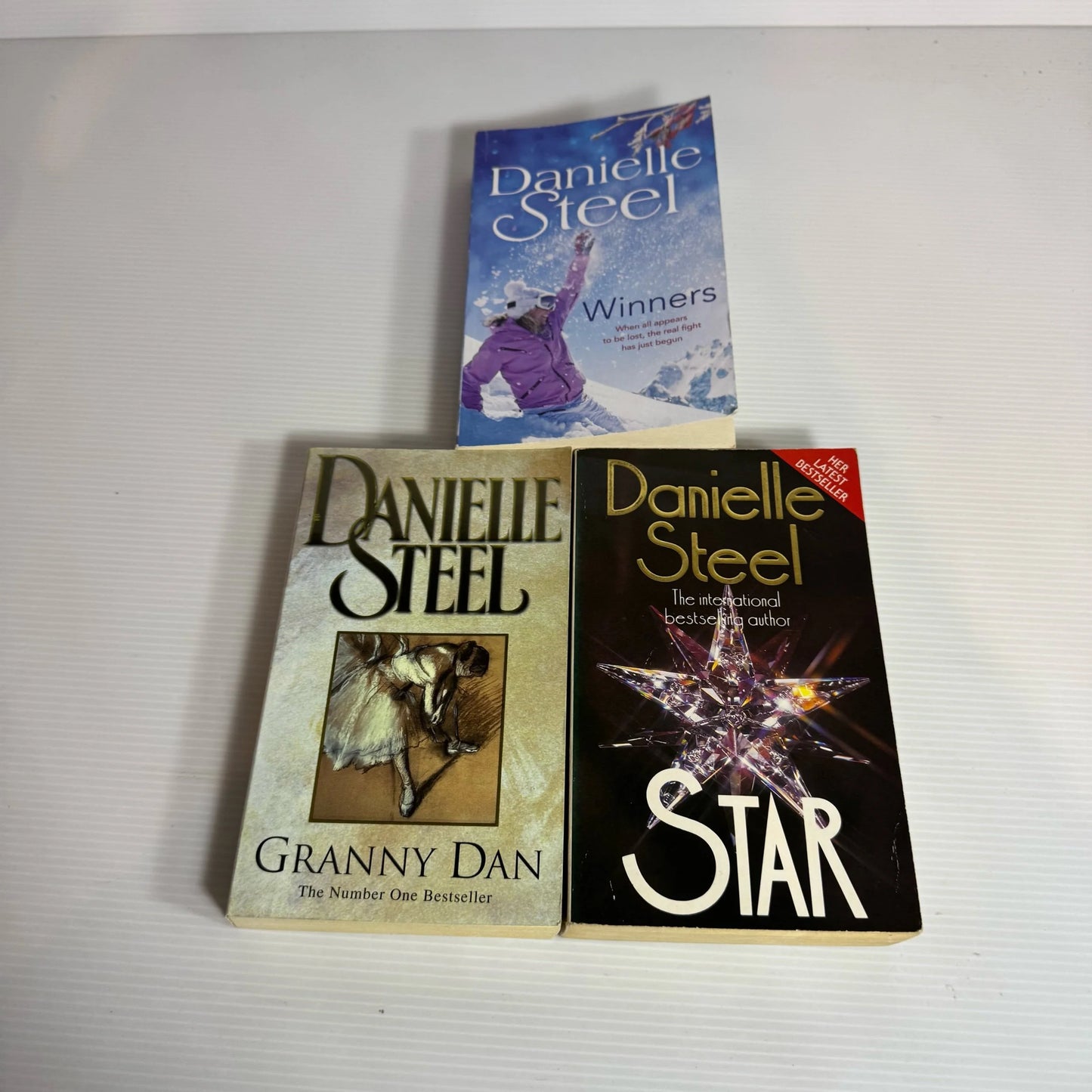 Danielle Steel Book Bundle x 3 : Winners, Star, Granny Dan (2257)