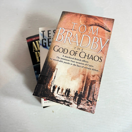 Thriller Book Bundle x 3 Books : The God of Chaos, Under the Knife, Abuse of Process (702)